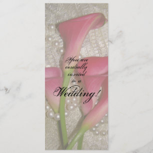 Calla Lilies Faire-part de mariage