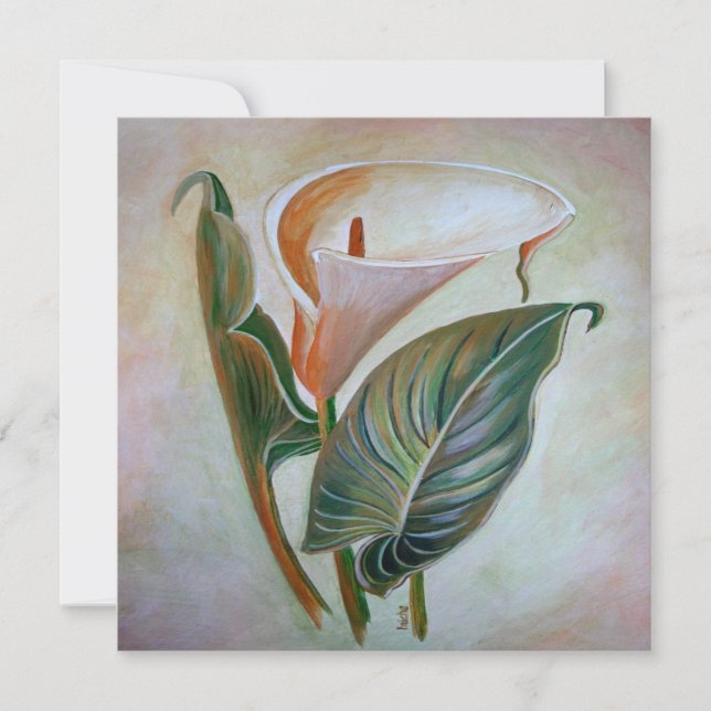 Calla Lily Beau Art Botanique (Devant)