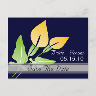 Calla Lily Enregistrer La Date Cartes Postales
