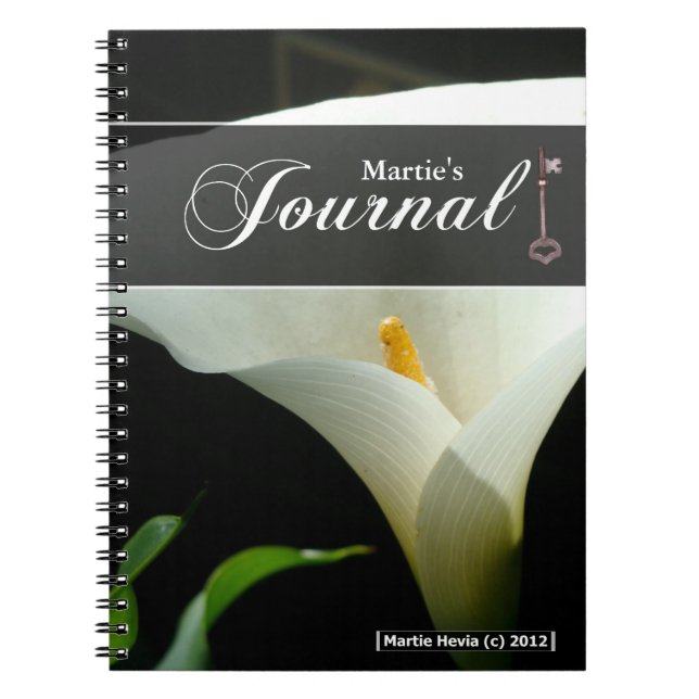 Calla Lily Journal (Devant)