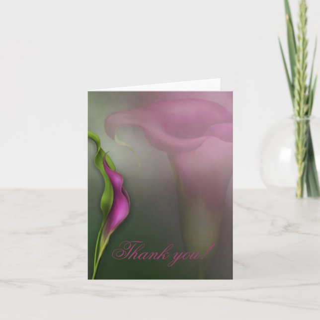 Calla Lily Merci ! (Devant)
