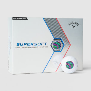 Callaway Supersoft pack 12 balles de golf personna