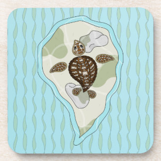 Callie le Dessous de verre de liège de la tortue d
