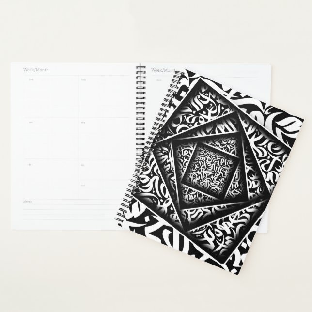 calligraphie arabe 3d (Devant avec enveloppe)