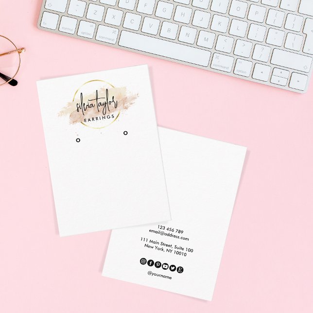 Calligraphie art Écouter carte d'affichage (Créateur téléchargé)