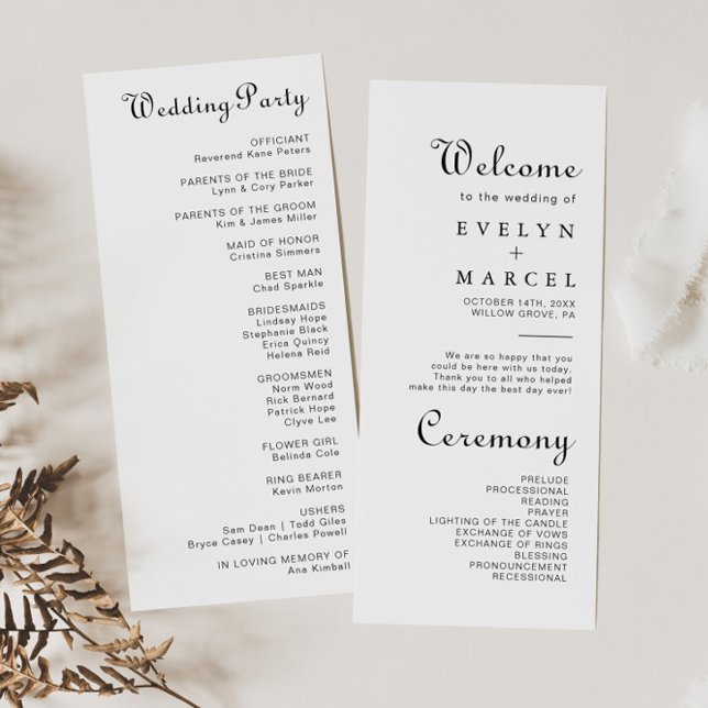 Calligraphie Classic Minimaliste Programme de Mari (Créateur téléchargé)