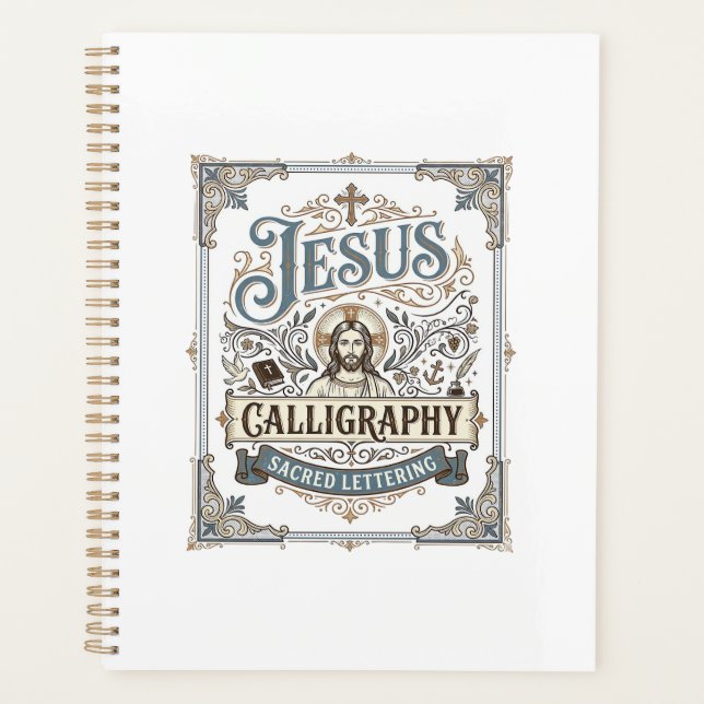 Calligraphie de Jésus Lettrage sacré Calligraphie  (Devant)