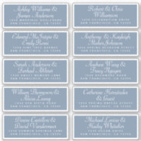 Calligraphie Étiquettes de adresse invités ORDER 6