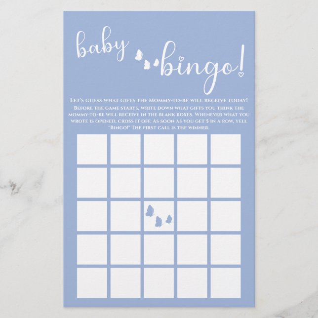Calligraphie minimaliste moderne pour bébé (Devant)