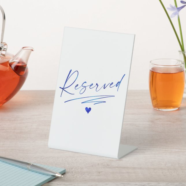 Calligraphie minimaliste Panneau de table Mariage  (In SItu)