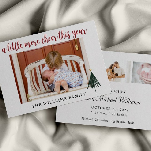 Calligraphie moderne Carte de Noël (Créateur téléchargé)