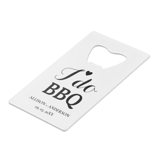 Calligraphie moderne i do barbecue douche nuptiale (Devant Angle)