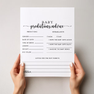 Calligraphie Prédictions et cartes de conseils pou