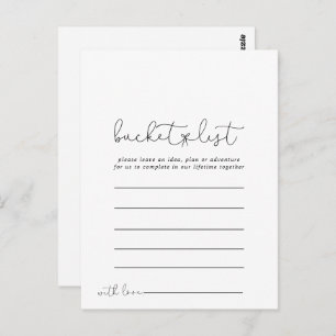 Calligraphie simple Cartes simples de liste des co