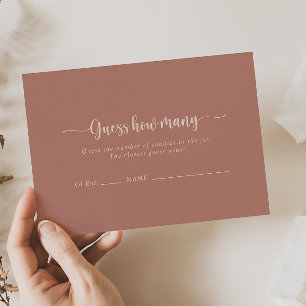 Calligraphie Terracotta Devine Combien De Carte De