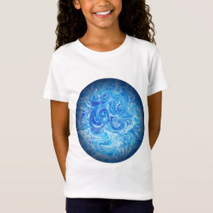 Calm Tide Fluid Art T-Shirt