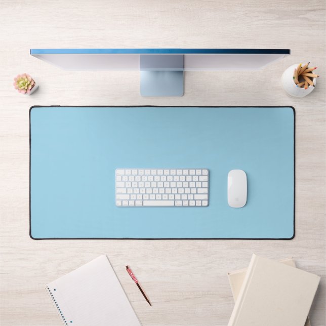 Calme Bleu élégant Mat de bureau pour un espace de (Bureau 1)