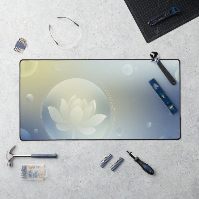 Calme et fonctionnel Lotus Desk Mat (Poste de travail)
