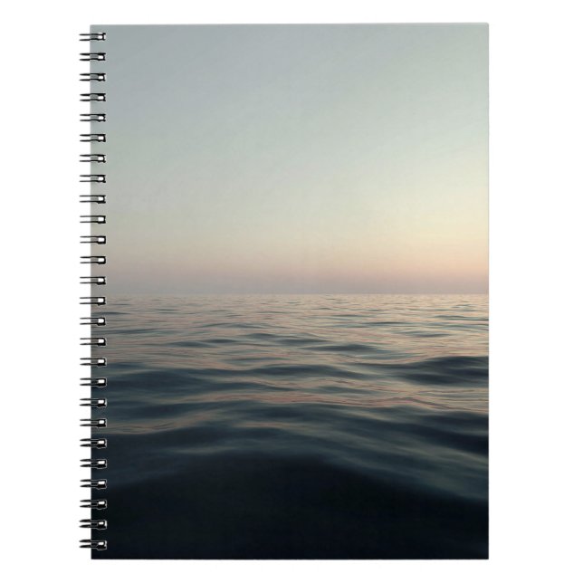 Calme Océan Sunset Horizon Carnet (Devant)