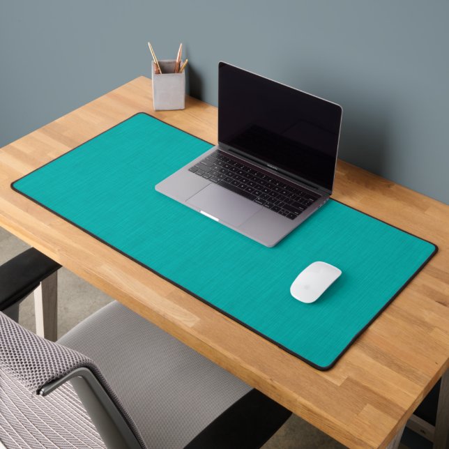 Calme & simple  Fond texturé turquoise  (Bureau 2)