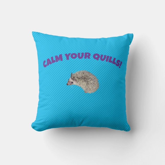 Calmez votre coussin de hameçon de quilles (Recto)