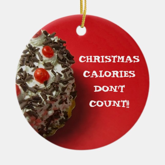 CALORIES DE NOËL… ORNEMENT DE VACANCES (Devant)