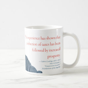 Calvin Coolidge Mug #7 "Prospérité"