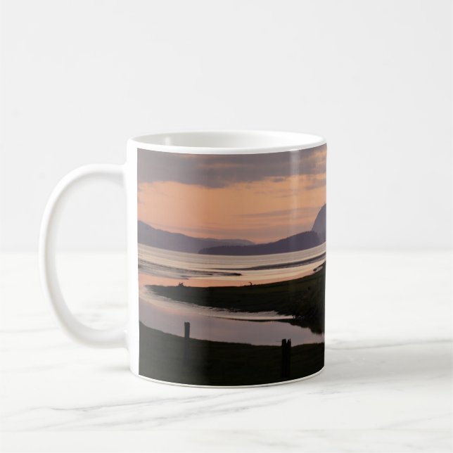 Camano Island, WA, au coucher du soleil Mug Classi (Gauche)