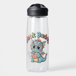 Camarade de livre mignon bouteille d'eau de dragon