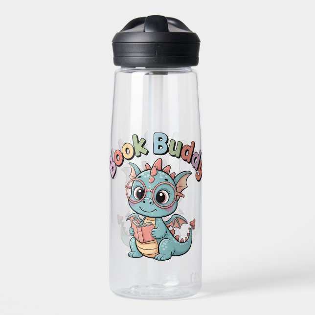 Camarade de livre mignon bouteille d'eau de dragon (Avant)