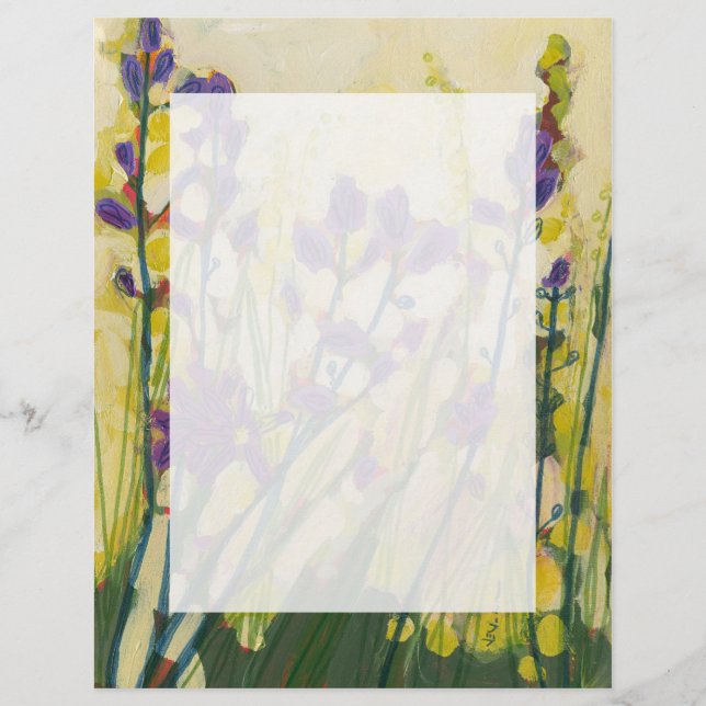 Camas en Fleur Papier à lettres 8 1/2 x 11 (Devant)