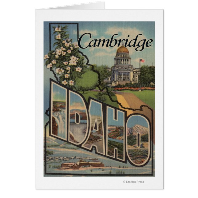 Cambridge, Idaho - Scènes de grandes lettres (Devant)