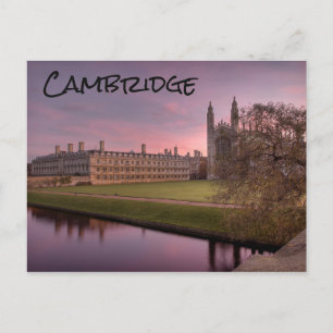 Cambridge, Royaume-Uni, Carte postale