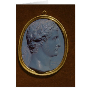 Camée soutenant le profil de Tiberius