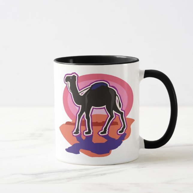 Camel Dromedary Coloré Mugs (Droite)