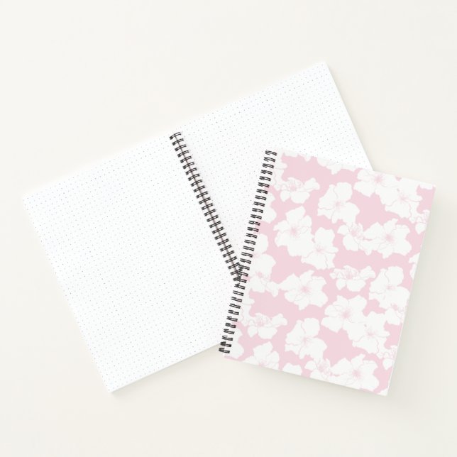 Camellia Floral Bullet Journal - Carnet flou (Intérieur)