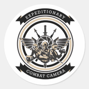 Caméra de combat expéditionnaire Autocollant Atlan