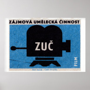 Caméra vidéo vintage - Impression Matchbox - Mur t