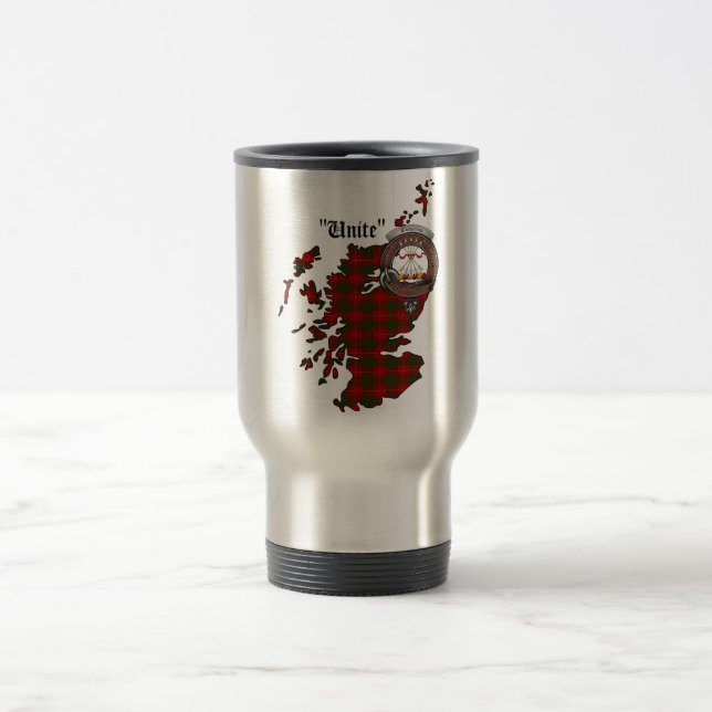 Cameron Clan Badge Travel Mug (Centre)