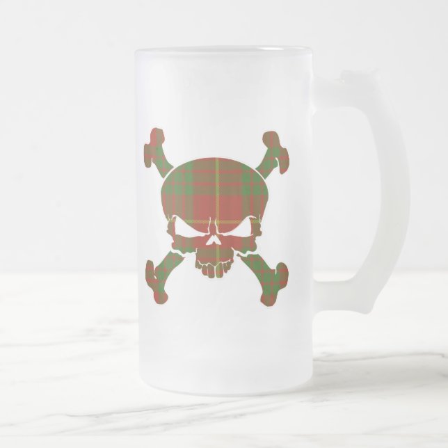 Cameron Tartan Skull No Banner Mug (Droit)
