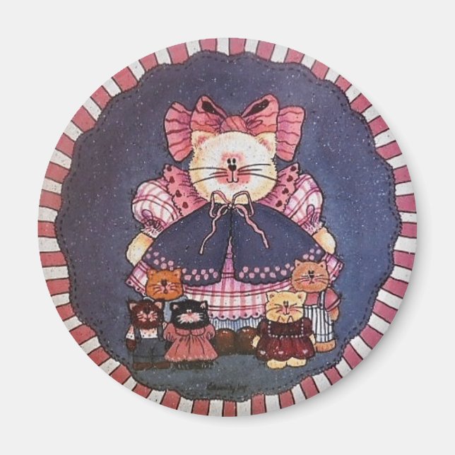 Camilla Kitty Magnet (Devant)