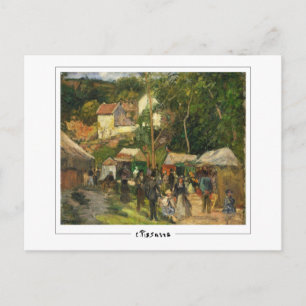 Camille Pissarro #84 - Carte postale d'art fin