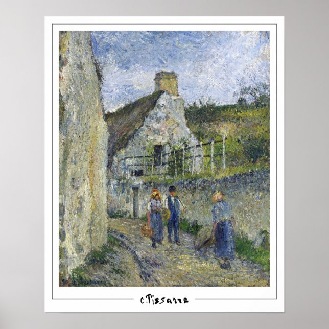 Camille Pissarro Affiche d'art Zedign #105 (Devant)