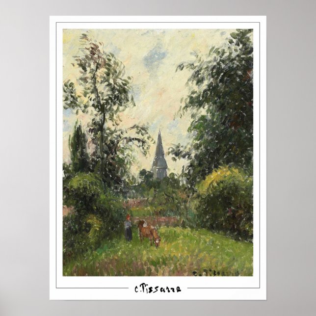 Camille Pissarro Affiche d'art Zedign #252-2 (Devant)