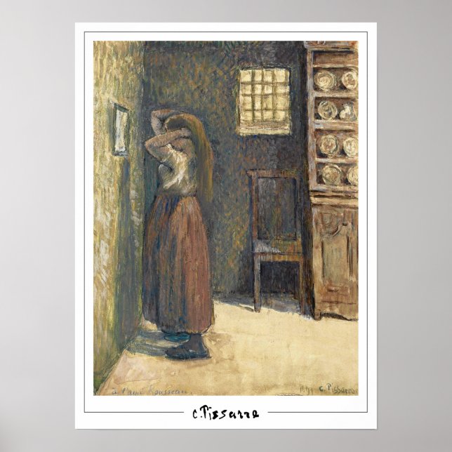 Camille Pissarro Affiche d'art Zedign #407-2 (Devant)