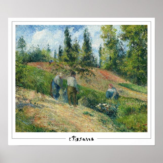 Camille Pissarro Affiche d'art Zedign #427-2 (Devant)