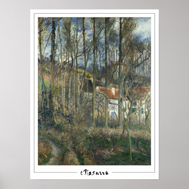 Camille Pissarro Affiche d'art Zedign #448-2 (Devant)