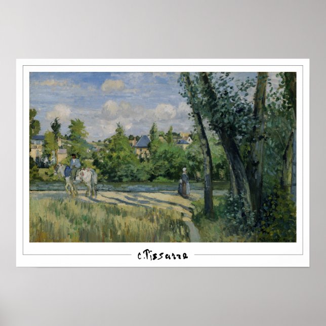 Camille Pissarro Affiche d'art Zedign #9-2 (Devant)