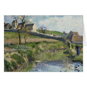Camille Pissarro La ferme à Osny, 1883