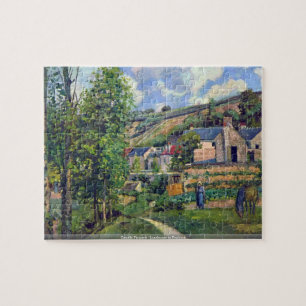 Camille Pissarro - paysage dans le puzzle de
